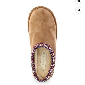 Madden NYC Women's Platform Faux Fur Lined Slip On Mules